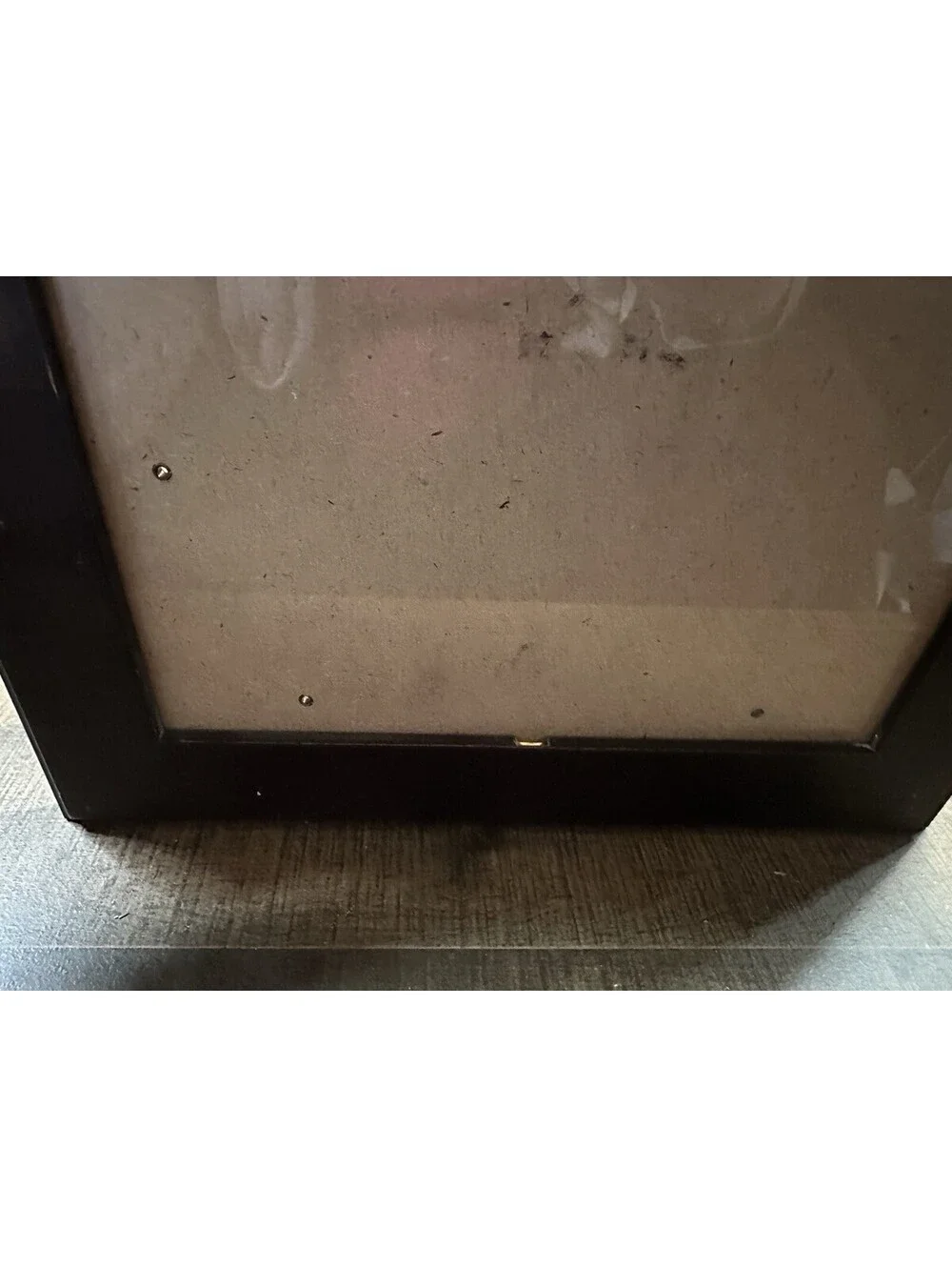 Vintage Dark Wood 8x10 Picture Frame Rustic Brown Wooden Photo Frame Glass Front